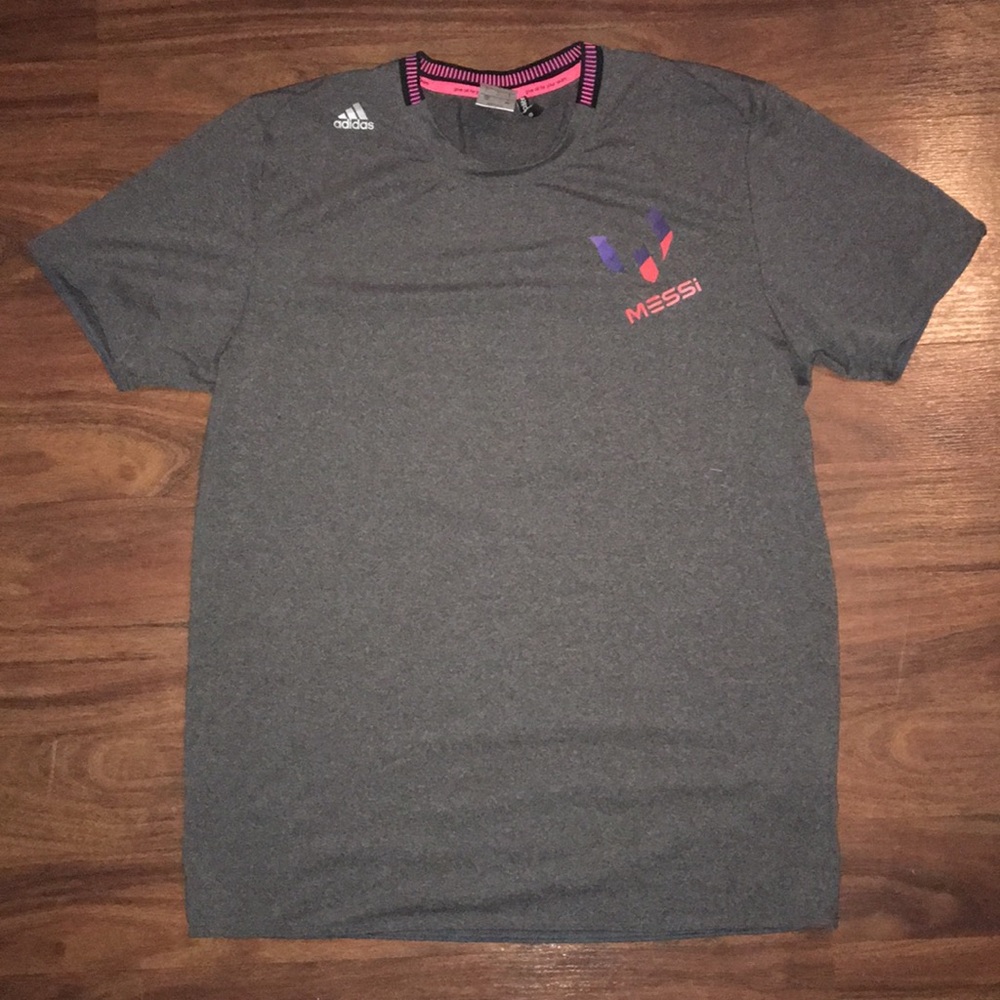 Adidas Climalite Messi athletic shirt